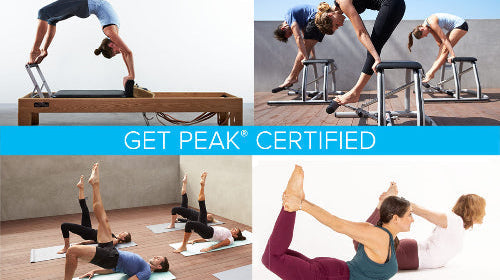 Get Certified with a PeakPilates® or FitCore™ Virtual Training Now!