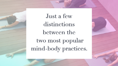 Pilates & Yoga – Different Sides of the Same Coin