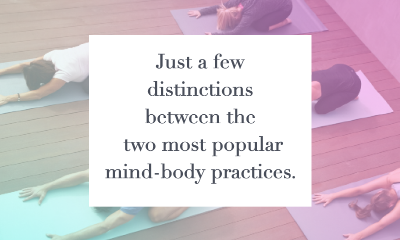 Pilates & Yoga – Different Sides of the Same Coin