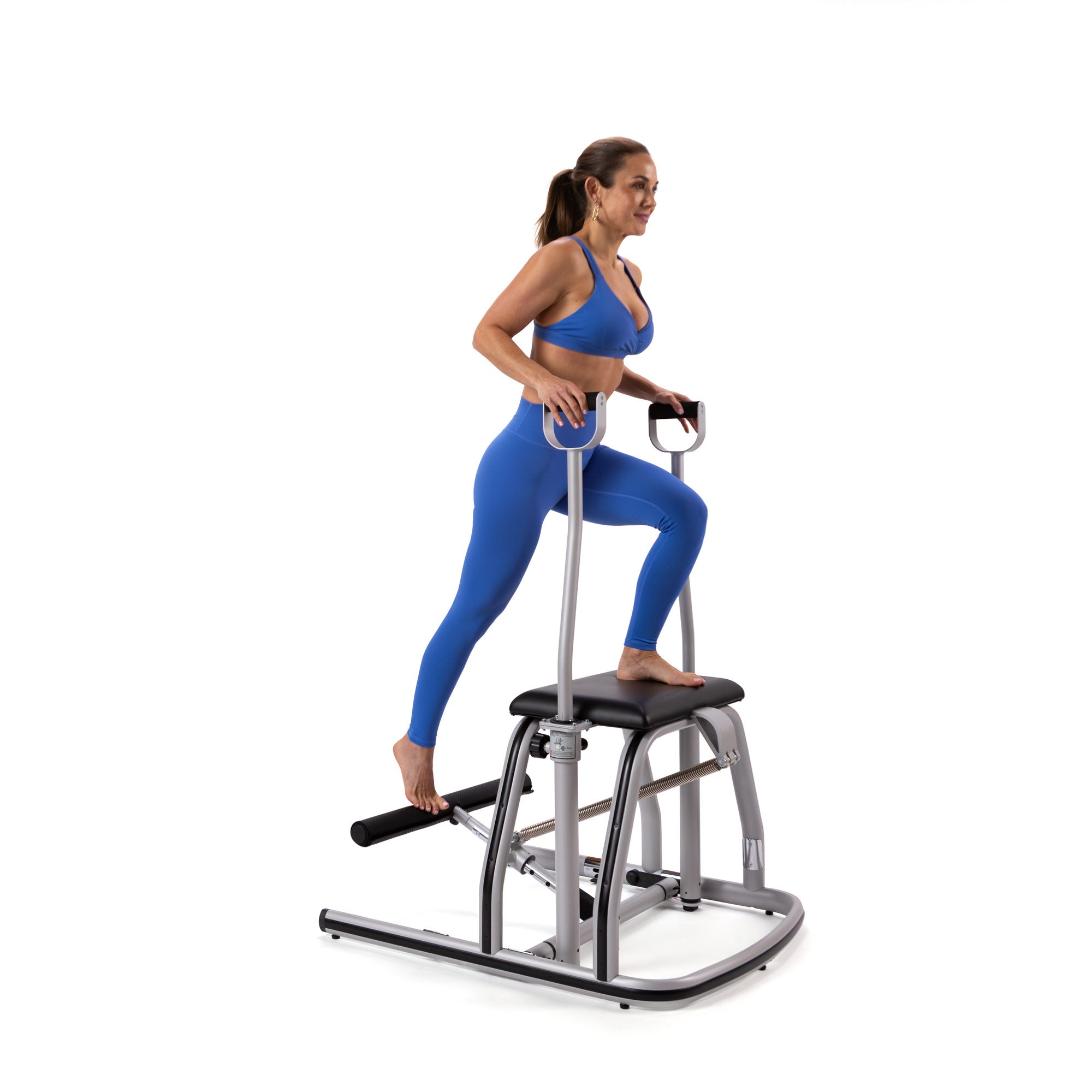 廃盤品  peak Roll Up Chair 2WAY仕様 MVe® Single Pedal Chair with handles | Peak Pilates®