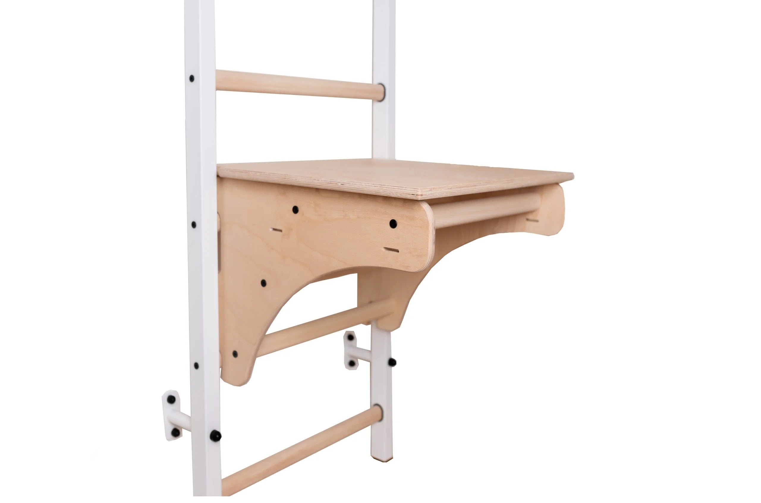 BenchK 712 Swedish Ladder with Pull-Up Bar and Bench Top