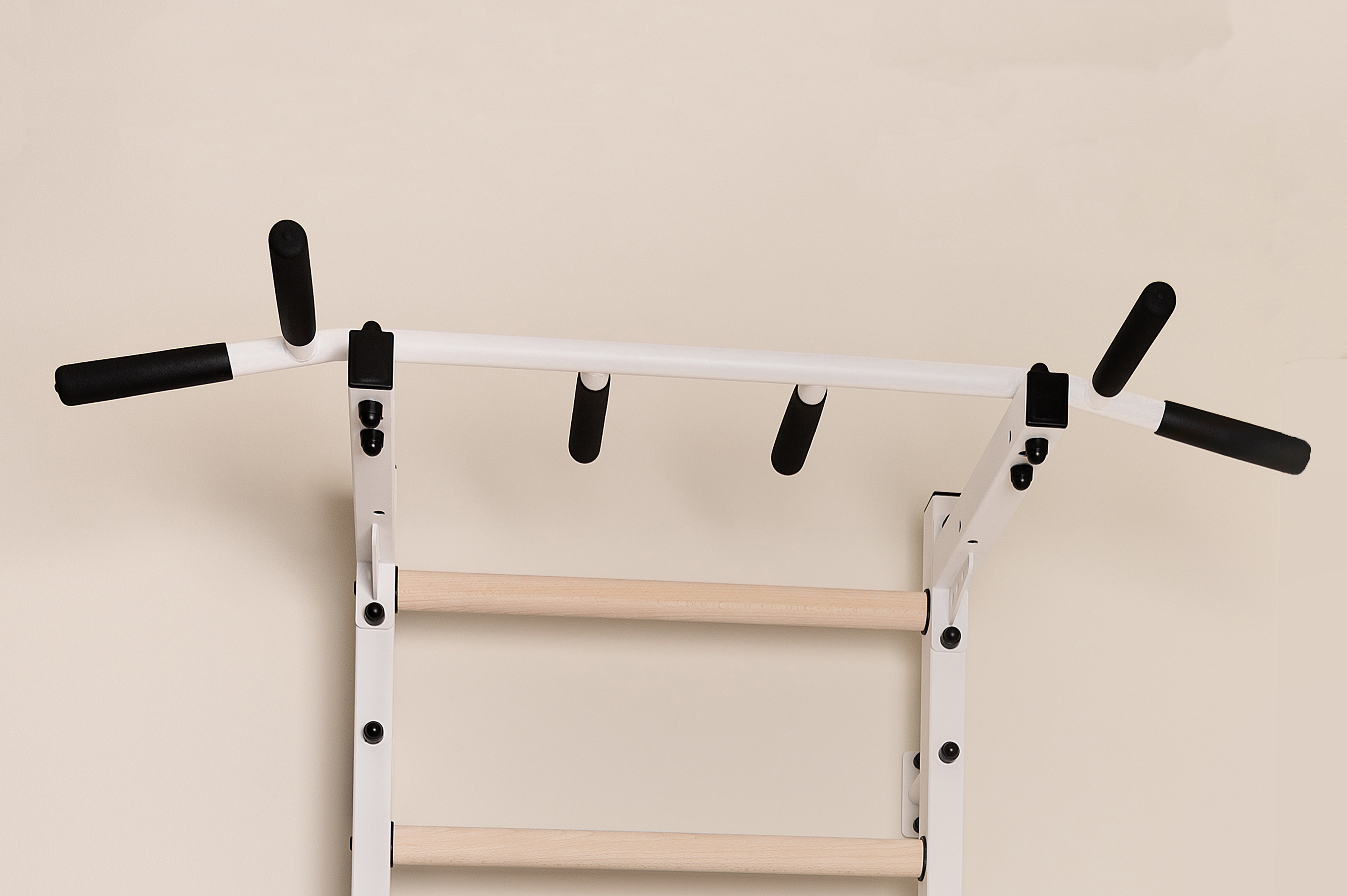 BenchK 722 Swedish Ladder with Pull-Up Bar and Dip Bar