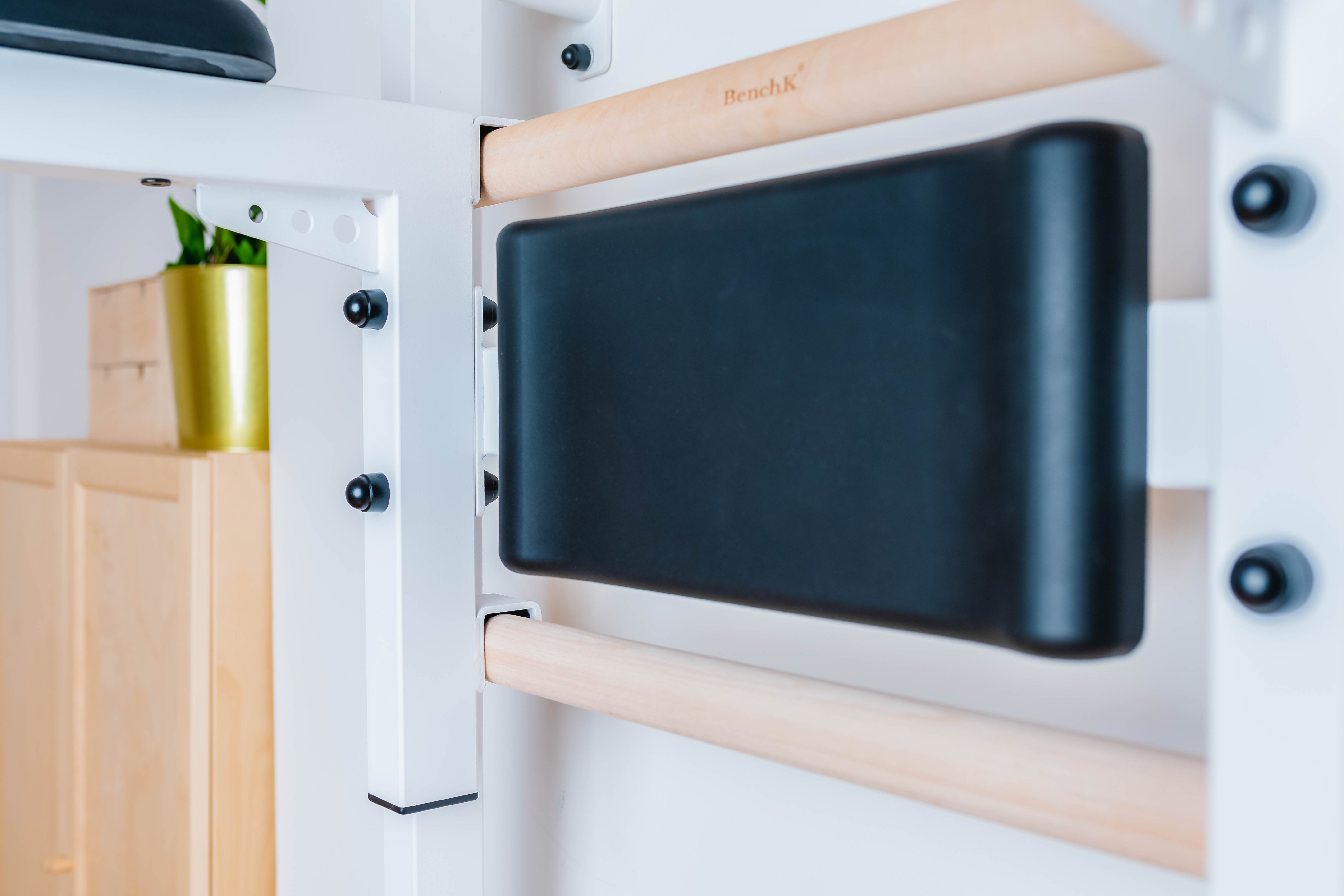 BenchK 722 Swedish Ladder with Pull-Up Bar and Dip Bar