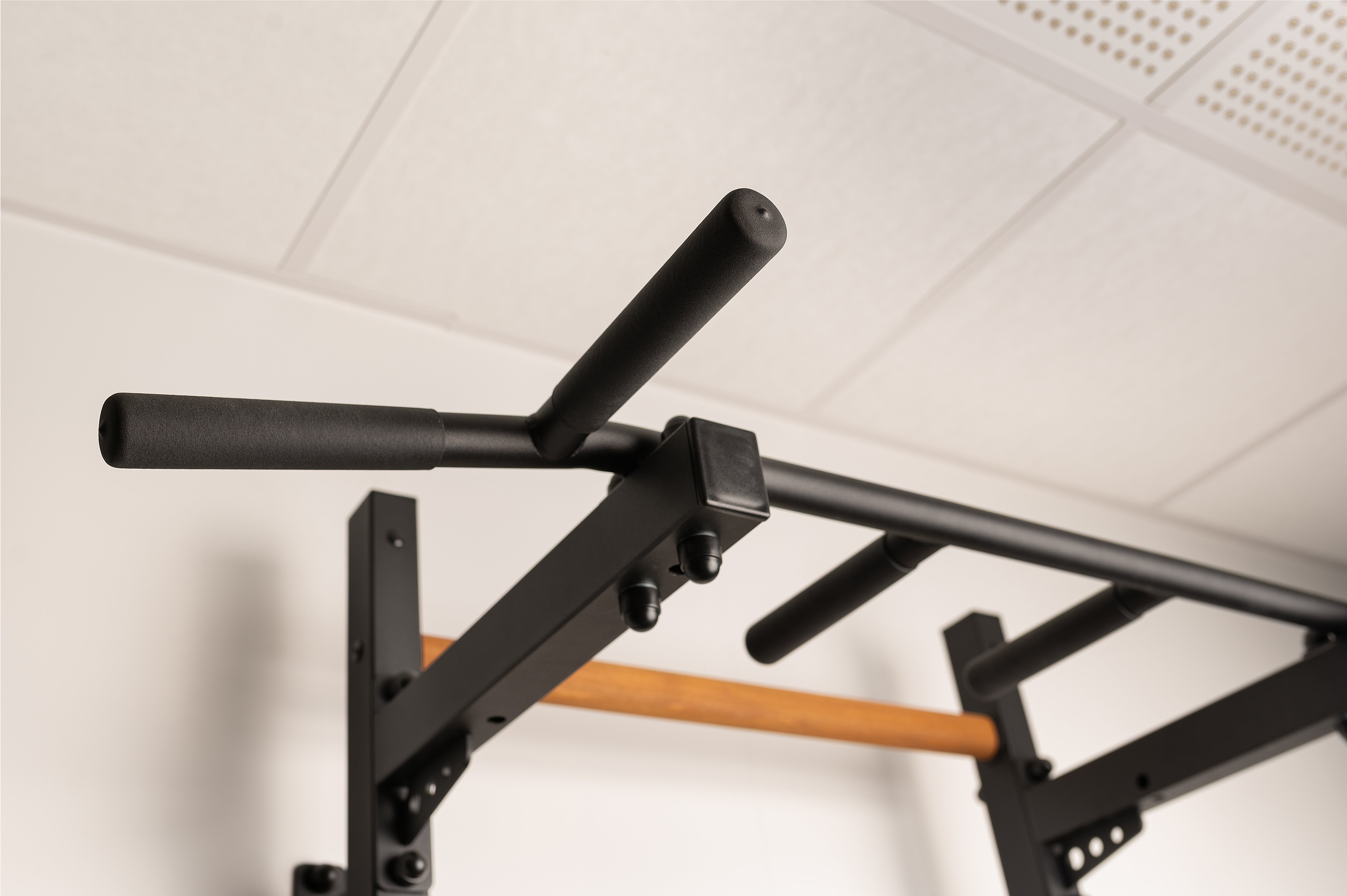 BenchK 722 Swedish Ladder with Pull-Up Bar and Dip Bar
