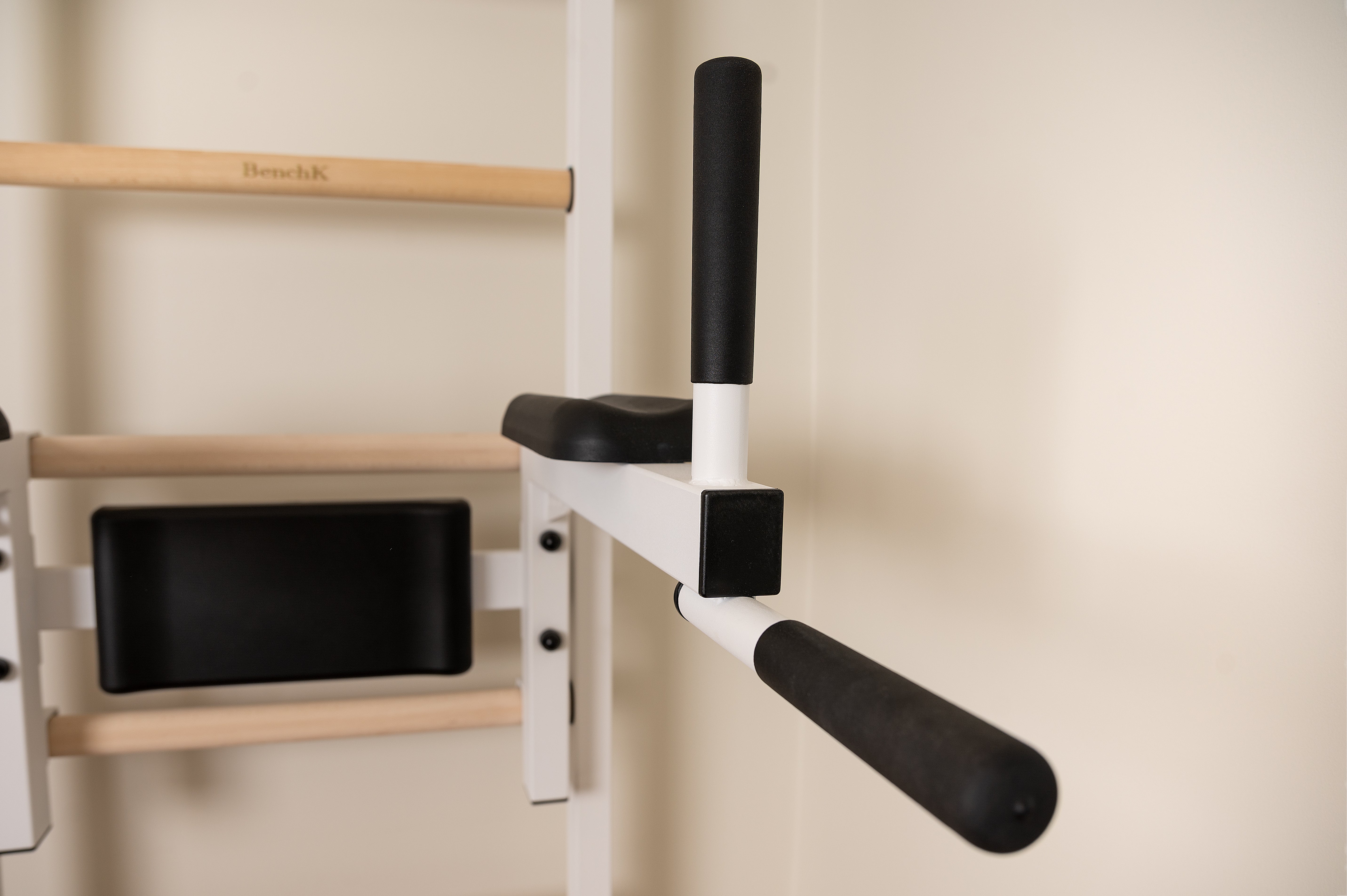 BenchK 722 Swedish Ladder with Pull-Up Bar and Dip Bar