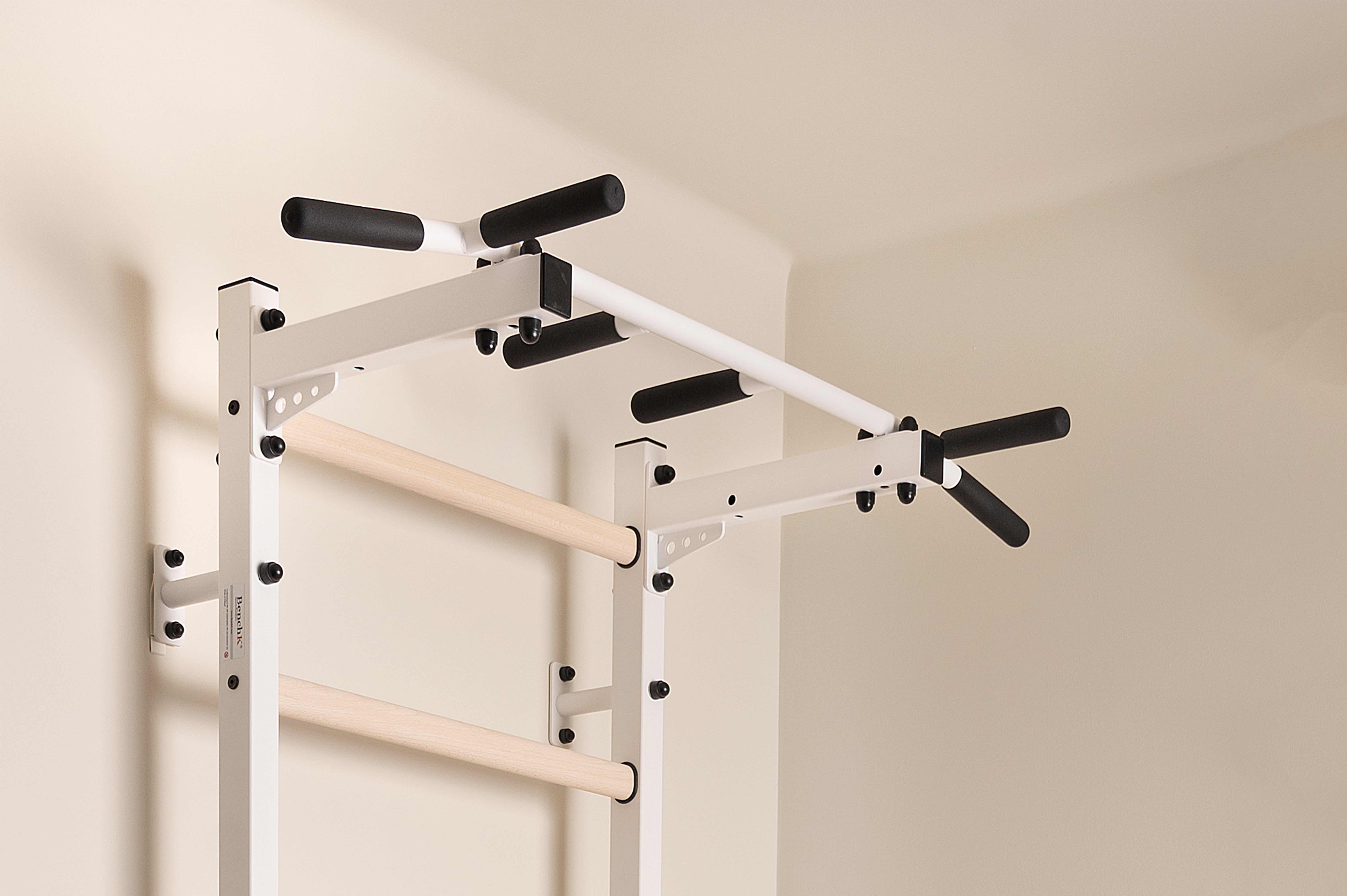 BenchK 722 Swedish Ladder with Pull-Up Bar and Dip Bar