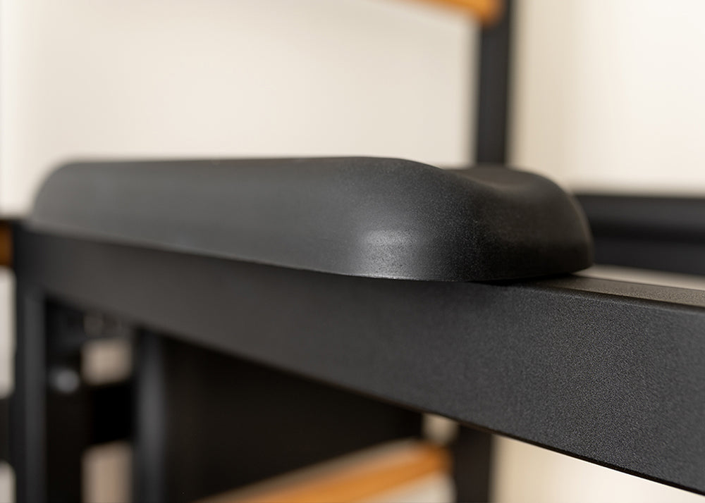 BenchK 722 Swedish Ladder with Pull-Up Bar and Dip Bar